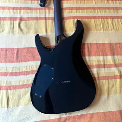 Schecter Reaper-6 Custom 2023 - Gloss Black with Bareknuckle Juggernaut pickups image 2