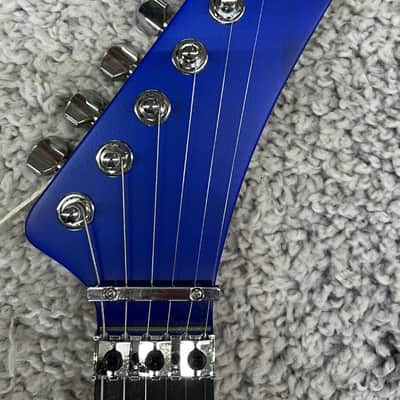 EVH 5150 Deluxe Poplar Burl, Ebony Fingerboard, Aqua Burst Electric Guitar image 6