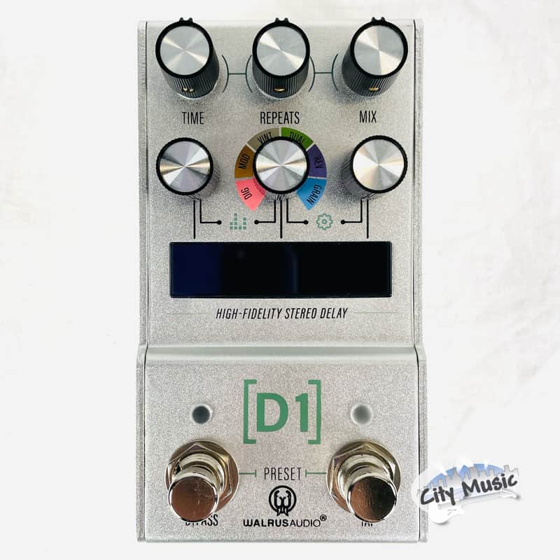 Used Walrus Audio MAKO Series MKII D1 High-Fidelity Delay Guitar Effects Pedal ♫ image 1