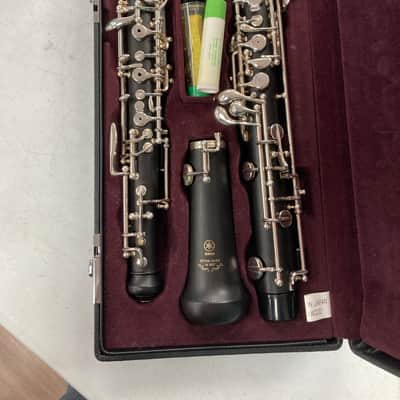 Yamaha YOB-441 Intermediate Grenadilla Oboe 2010s - Black image 1