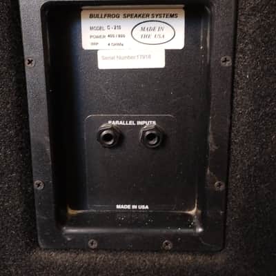 Alumabass Bullfrog C210 Bass Cabinet image 3