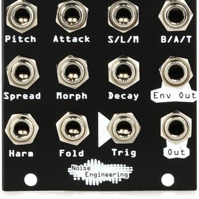 Noise Engineering Basimilus Iteritas Alia 6-oscillator Digital Drum Synthesizer Eurorack Module - Black image 1
