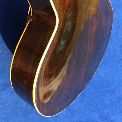 Immagine Gibson L-50 1937 Sunburst converted to a Charlie Christian Model with a period pickup - 8