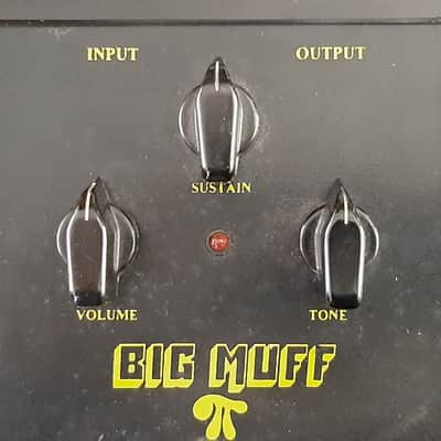 1990s - Six Screws - Vintage Electro-Harmonix Russian Big Muff Pi V7 Sovtek 6 Screws (Black Russian) 1998 - 2009 - Black image 12