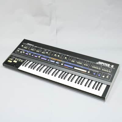 Roland Jupiter 6 61-Key Synthesizer 1983 - 1985 - Black
