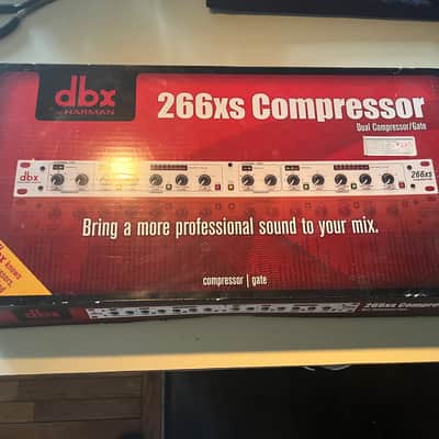 dbx 266xs コンプレッサー/ゲート デュアル dbx 266xs Dual Channel Compressor Limiter Gate | American Musical
