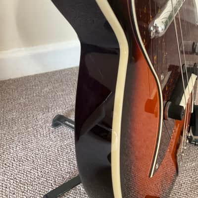 Kentucky KM-300E 4-String Electric Mandolin 2010s Traditional Sunburst mandocaster image 7