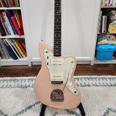 2000 Fender American Vintage AVRI '62 Jazzmaster - Shell Pink w/ Matching Headstock image 2
