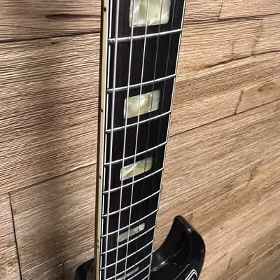 Carlo Robelli SG Style guitar  1970's  MIJ- Red/brown burst w/OHSC image 10