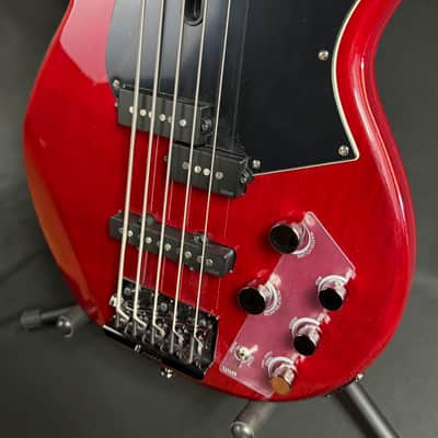 Yamaha BB735A Broad Bass 5-String Bass Guitar Fired Red Finish w/ Gig Bag (031) image 8