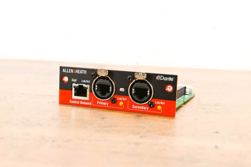 Allen & Heath M-Dante Dante Module for iLive and GLD Mixing Systems CG012MR image 1