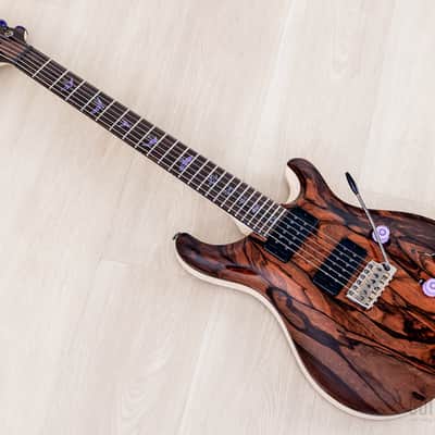 2023 Paul Reed Smith Private Stock Custom 24 Semi-hollow, Macassar Ebony + Swamp Ash image 12