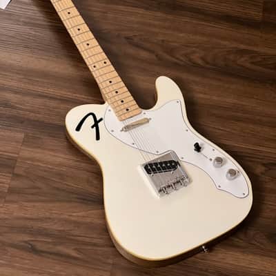 Fender Japan Limited Edition F Hole Telecaster Thinline with Maple FB in Arctic Pearl image 2