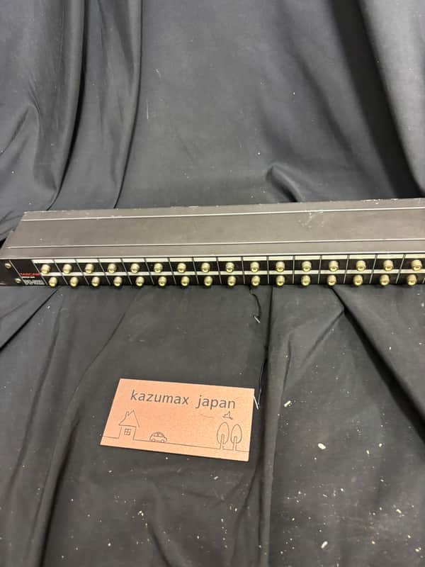 TASCAM PB-32R RCA Patch Bay 32 Point Audio Routing Rack Unit Tested Working image 1