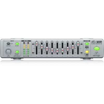 Behringer FBQ800 V2 Compact 9-Band Graphic Equalizer with FBQW image 1