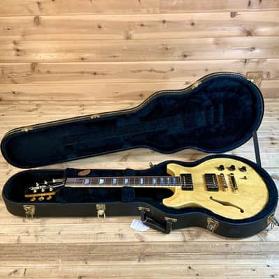 Hamer LTD Artist Custom USA Electric Guitar - Vintage Natural USED image 7