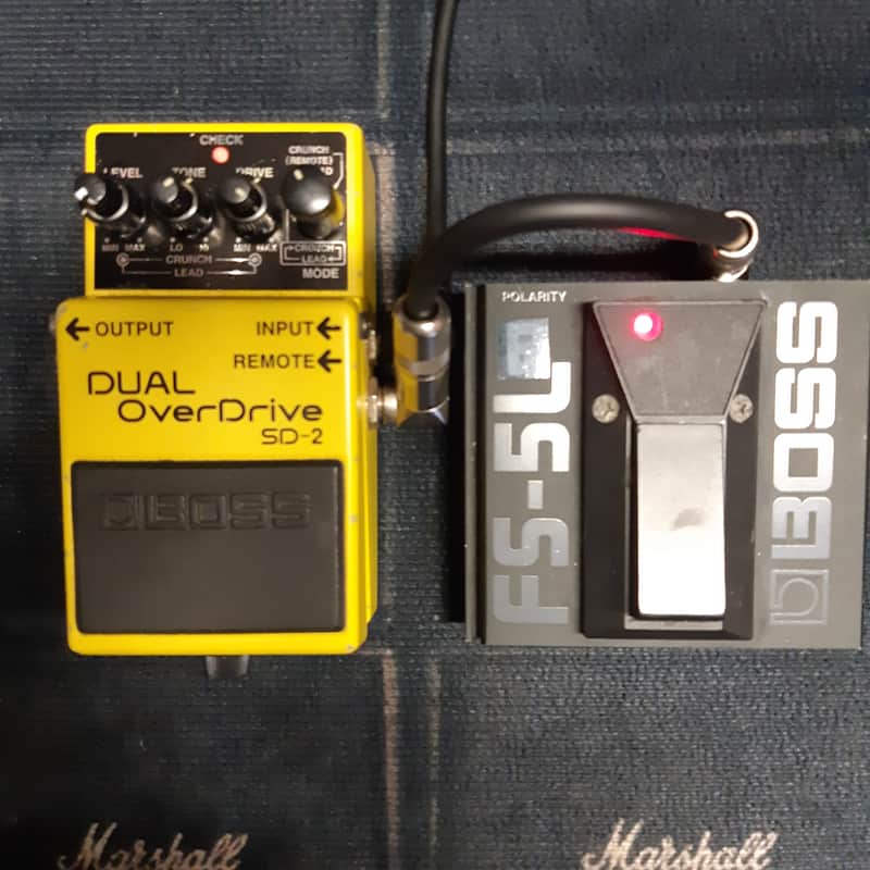 最終価格　早い者勝ち　BOSS DUAL OverDrive SD-2 最終】BOSS DUAL OverDrive SD-2 レアモデル