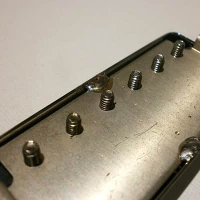 Mini Humbucker Pickups SET 2pcs Vintage Correct Nickel Deluxe Gibson by Q pickups image 7