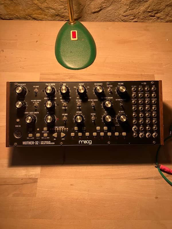 Moog Mother-32 Tabletop / Eurorack Semi-Modular Synthesizer 2015 - Present - Black image 1