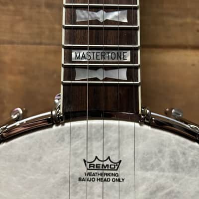 Epiphone Mastertone Bowtie Open Back Banjo w/bag image 7