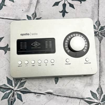 Universal Audio Apollo Solo Thunderbolt 3 Audio Interface