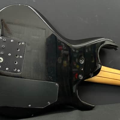 PBC Dave Bunker GTB 355 Left Handed 5-String Active Headless Bass - Trans Black image 14