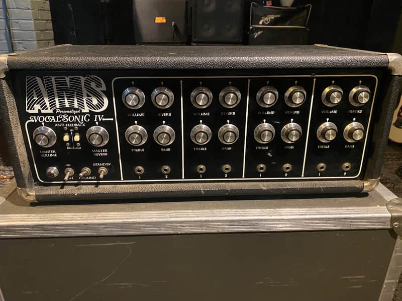 Aims VT-100 6550 Vintage Tube Amplifier Head Serviced & Ready VIDEO image 1