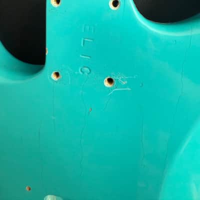 🔥 Fender Custom Shop 1969 Stratocaster Journeyman Relic Body – Rare Taos Turquoise – COA & Neck Plate – 3 lbs 🔥 image 6