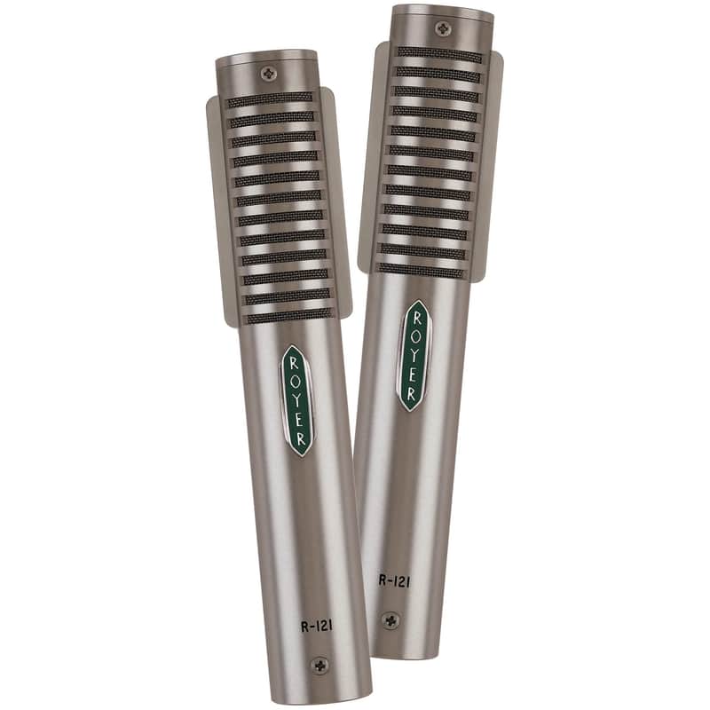 Royer Labs R-121 Dynamic Passive Ribbon Microphone, Stereo Matched Pair image 1