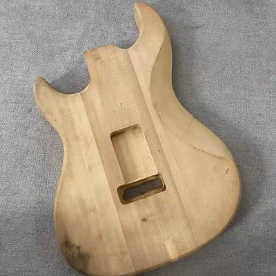 Tiger Maple Top Strat Style Guitar Basswood Body DIY Project image 6