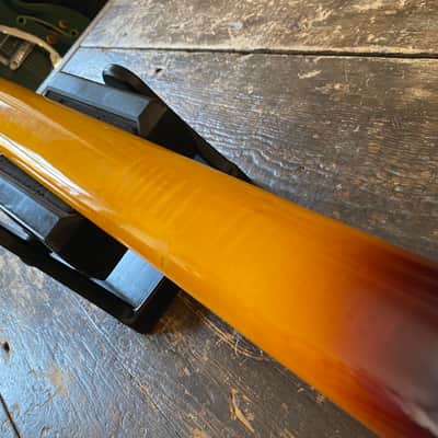 Greco Vintage Japanese SA-550R Semi-Acoustic 1980 Sunburst with fitted Leatherette Case image 15