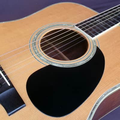 1975 Yairi YW-600 Dreadnought Guitar New Jacaranda Natural+Vintage Hard Case image 19