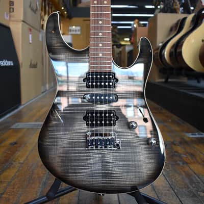 Suhr Modern Plus Electric Guitar Trans Charcoal Burst w/Pao Ferro Fingerboard, Hard Case image 1