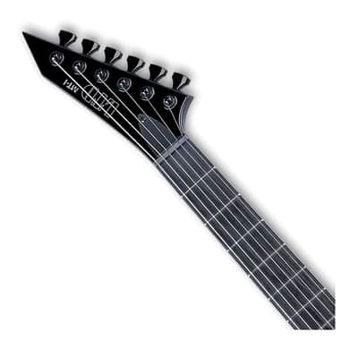 ESP LTD Mick Thomson MT-I Signature Electric Guitar - Obsidian Metallic image 4