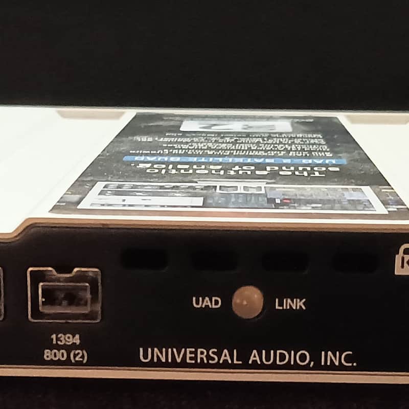2012 – Present Universal Audio UAD-2 Satellite QUAD Core Firew…