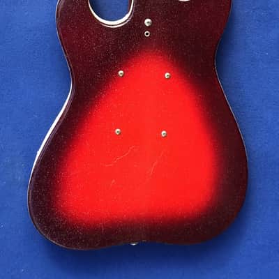 Silvertone 1457 1960 Red Sparkle image 11