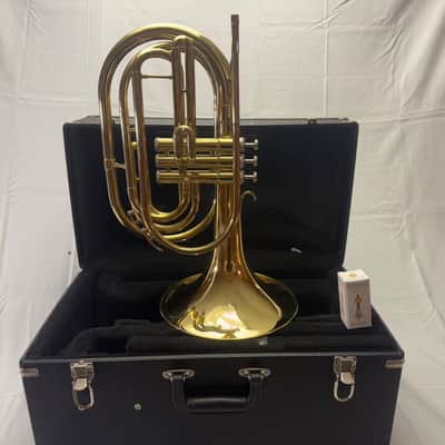 Blessing BM401P Marching French Horn Mint New Mouthpiece image 1