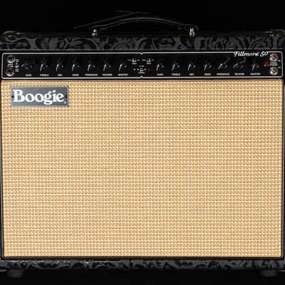 Mesa Boogie Fillmore 50W 1x12 Combo Black Floral Cream & Tan-CA002248 image 1
