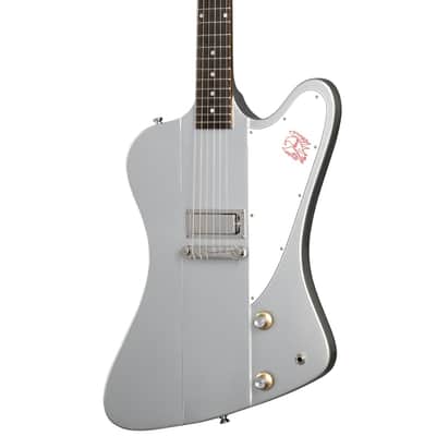 Epiphone "Inspired by Gibson Custom Shop" 1963 Firebird I w/Hard Case - Silver Mist image 1