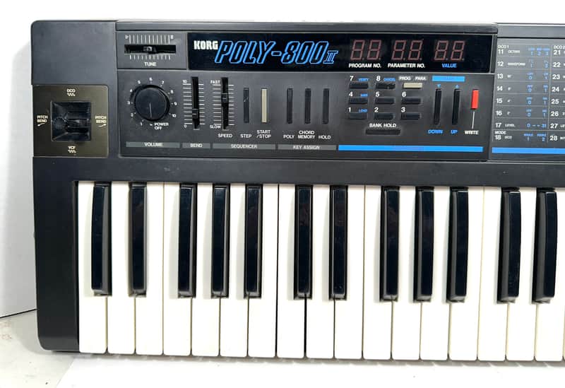 Korg Poly-800 MKII 1980s - Black image 1