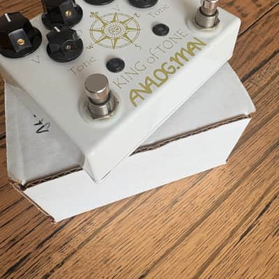 Analogman King of Tone V4 with Red Side High Gain Option 2019 image 4