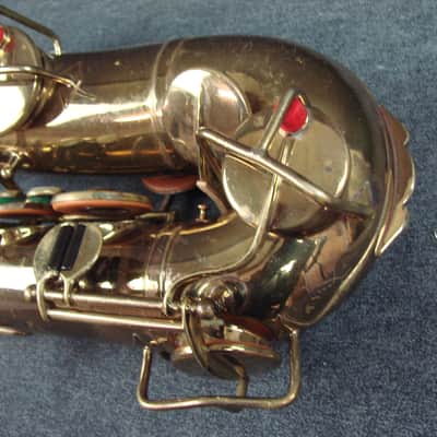 Vintage M.J. Kalashen The Yankee Alto Saxophone Made In USA w/ Case image 4