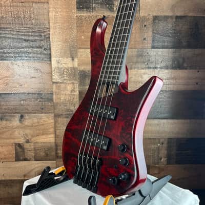 Ibanez EHB1505-SWL, Stained Wine Red Low Gloss, Free Ship, Gig Bag, 912 image 3