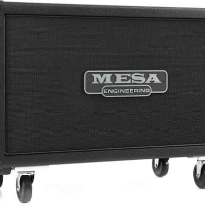 Mesa/Boogie Rectifier Horizontal 120-watt 2 x 12-inch Horizontal Speaker Cabinet - Black Tolex image 2