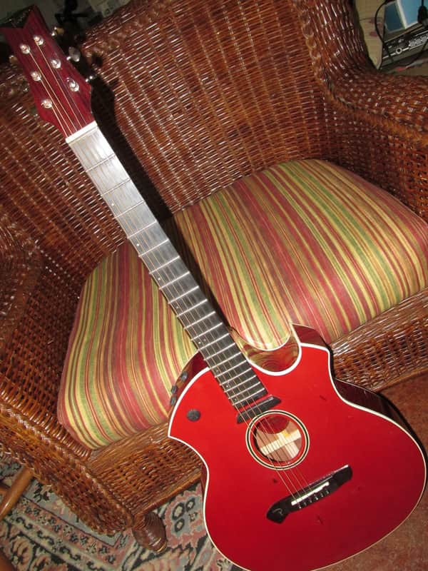 Parker Event Series P6ETR Slim Acoustic-Electric Guitar w/ case image 1