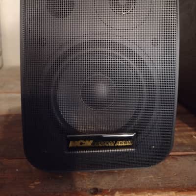 MCM 80-492 5 1/4" 2-way speakers (two pair) late 90s - Black image 2