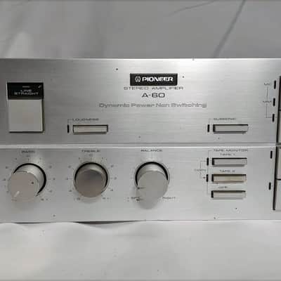 Pioneer A-60 Stereo Integrated Amplifier - Vintage 1983 - Made in Japan image 3