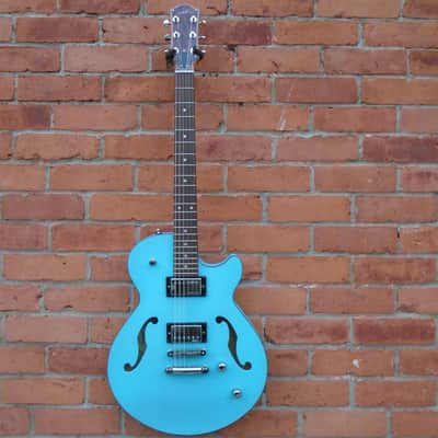 Godin Montreal Premiere HT Laguna Blue w/bag ,sf , store demo image 1