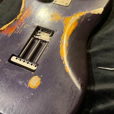 Oswald Guitars OS 2024 - Dark Purple over Sunburst image 11