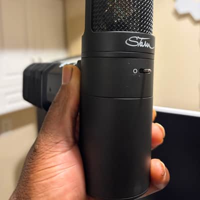 Stam Audio SA-800G Multipattern Large Diaphragm Tube Condenser Microphone 2022 - Present - Black image 4